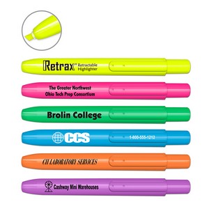 Liqui-MarkÂ® RetraxÂ® Retractable Fluorescent Highlighter