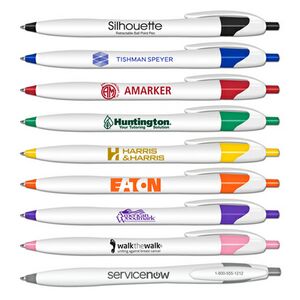 Liqui-MarkÂ® Silhouette Retractable Ballpoint Pen - Black Ink