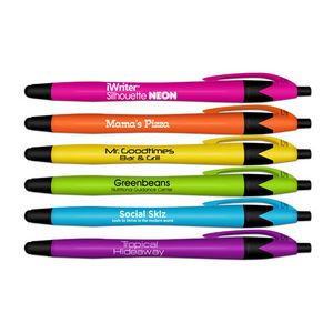 Liqui-MarkÂ® iWriterÂ® Silhouette Neon Stylus Retractable Ballpoint Pen