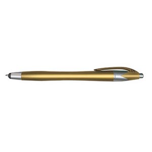 Liqui-Mark® iWriter® Silhouette Stylus & Retractable Ballpoint Pen - Blue Ink