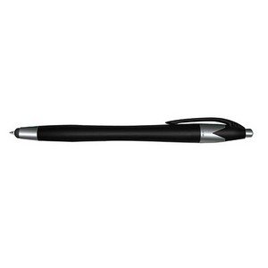Liqui-Mark® iWriter® Silhouette Stylus & Retractable Ballpoint Pen - Blue Ink