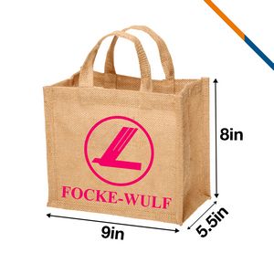 Litea Small Jute Tote Bag
