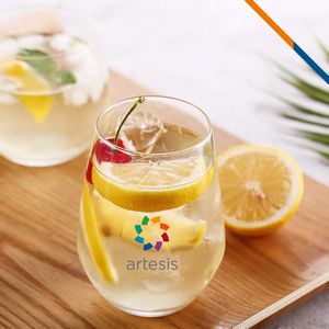 Lizzie Stemless Wine Glasses - 16 Oz.