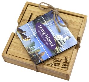Long Island Puzzle Coaster Set