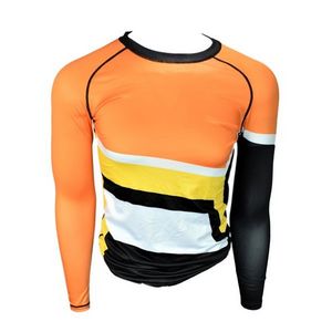 Long Sleeve UPF 30+ Rash Guard Swim And Surf Shirt