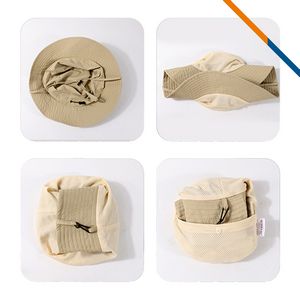 Lulu Foldable Bucket Hat with String