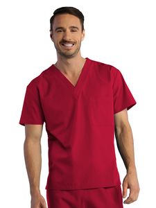 Maevn - Red Panda - Unisex One-Pocket V-Neck Top