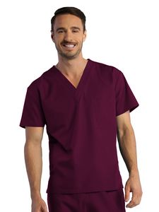 Maevn - Red Panda - Unisex One-Pocket V-Neck Top