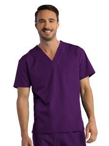 Maevn - Red Panda - Unisex One-Pocket V-Neck Top
