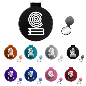 Magic Round Folding Compact Mirror