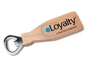 Magnetic Maple Bottle Opener