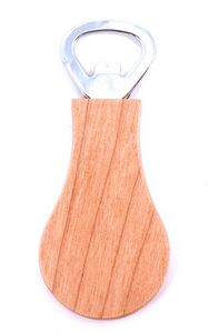 Maple Magnetic Pear Shape Bottle Opener
