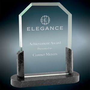 Marble Line Corners Glass Award