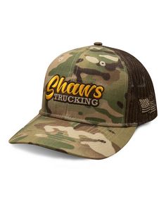 MaxCam Camo Mesh Back Hat