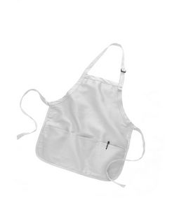 Medium Length Apron w/3 Compartments (22"x24")