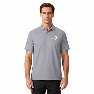 Men's Short Sleeve Performance Polo Shirt With Custom Logo