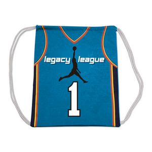 Mesh-Normal Shape Drawstring Backpack