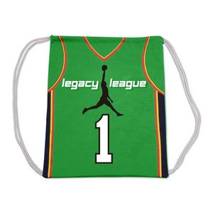 Mesh-Normal Shape Drawstring Backpack