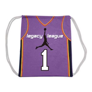 Mesh-Normal Shape Drawstring Backpack