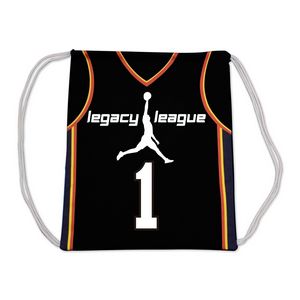 Mesh-Normal Shape Drawstring Backpack