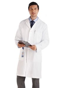 Meta Labwear - Men's Knot Button Five-Pocket 40" iPadÂ® Lab Coat