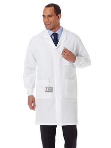 Meta Labwear - Unisex Three-Pocket 40" Full-Length Lab Coat
