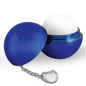 Metallic Lip Balm with Keychain