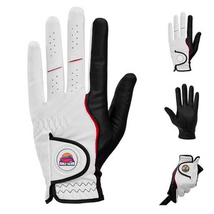 Microfiber Q-Mark Golf Glove With Ball Marker