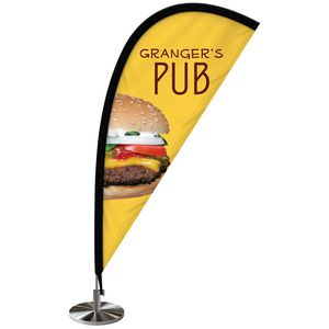 Mini Desktop Teardrop Banner