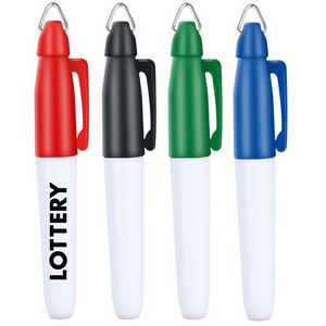 Mini Permanent Marker w/ Ring Cap