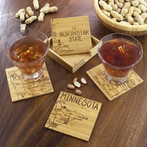 Minnesota Puzzle Coaster Set