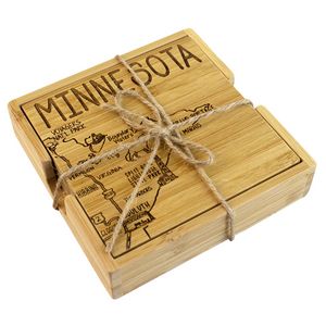 Minnesota Puzzle Coaster Set