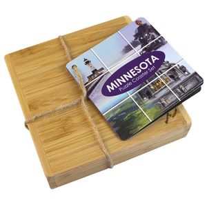 Minnesota Puzzle Coaster Set