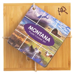 Montana Puzzle Coaster Set