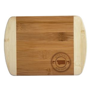 Montana State Stamp 2-Tone Bar Board