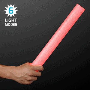 Multicolor Light Up Foam Stick 16" Cheer Sticks - BLANK