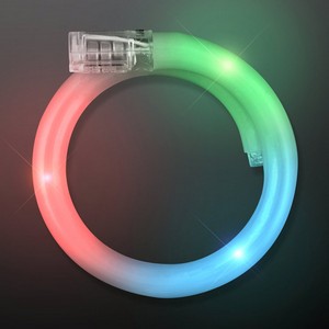 Multicolor Lights Flashing Tube Bracelets - PRINTED