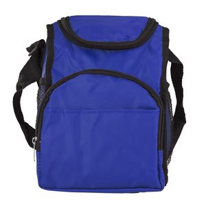 Multipurpose Insulated Lunch Bag w/ Zipper Pockets