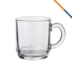 Nadir Colton Glass Coffee Mugs - 10 OZ.