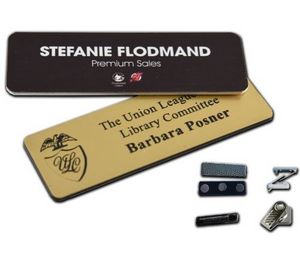 Name Badge w/Engraved Personalization (1"x3")