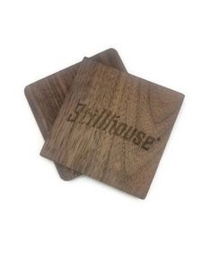 Natural Square Walnut Wood Coaster