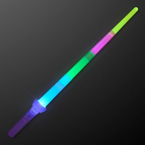 Neon Glow Expanding Light Sword - BLANK