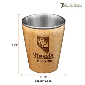 Nevada State Shot Glass