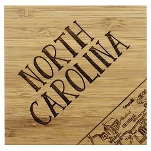 North Carolina Puzzle Coaster Set