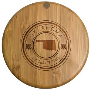 Oklahoma State Stamp Salt Box