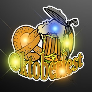 Oktoberfest Flashing Pins - BLANK