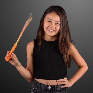 Orange Flashing Stick Wand - PRINTED