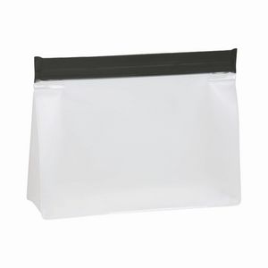 PEVA Reusable Zip Lock Storage Bag With Gusset