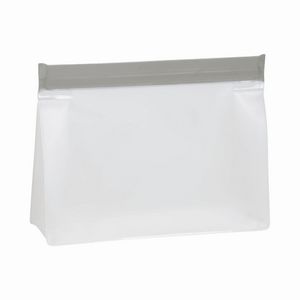 PEVA Reusable Zip Lock Storage Bag With Gusset