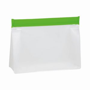 PEVA Reusable Zip Lock Storage Bag With Gusset